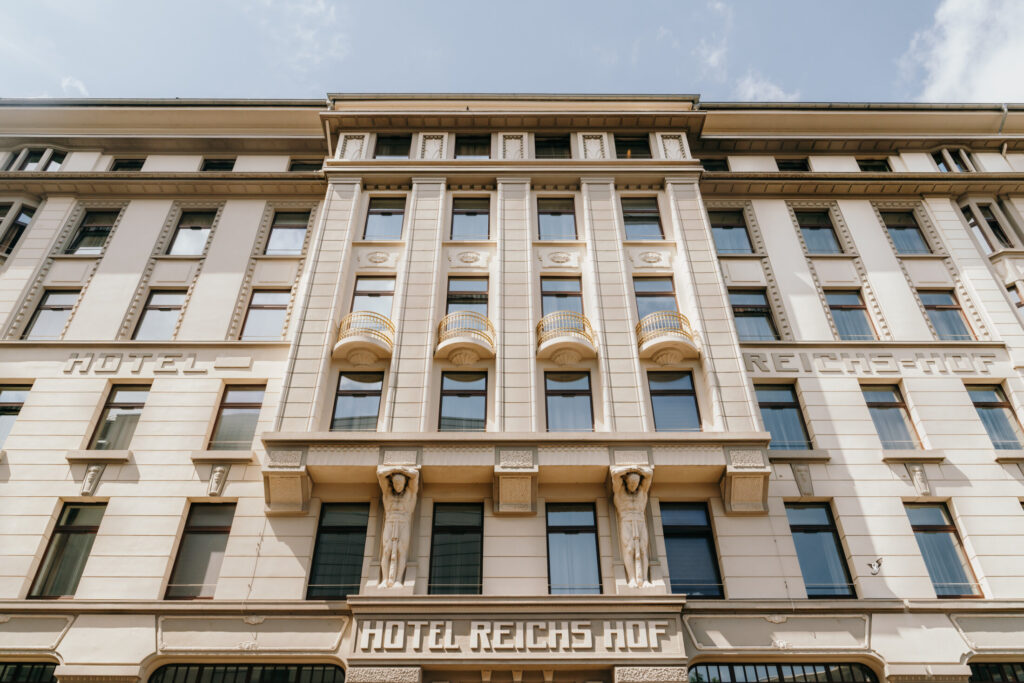 Back entrance Exterior (original facade)