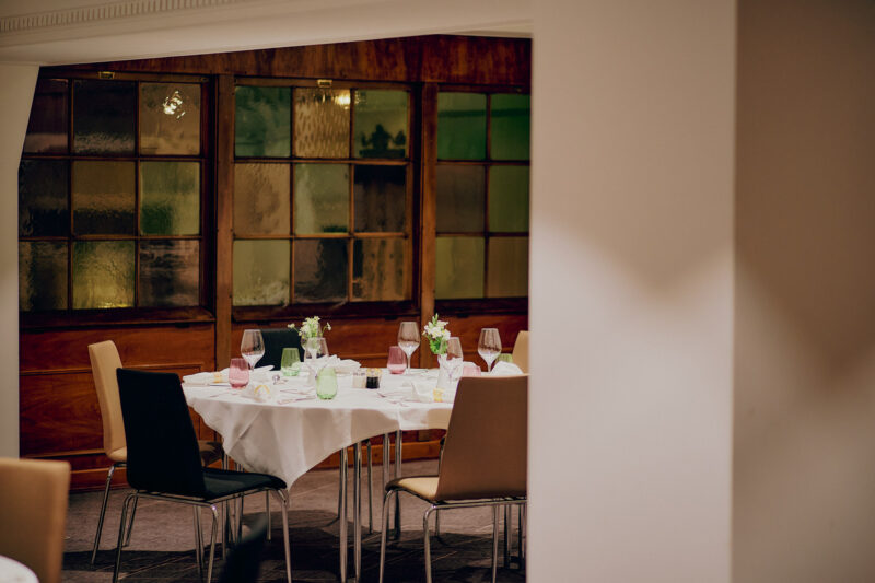 Reichshof Hamburg Room Martha in a private dining setting